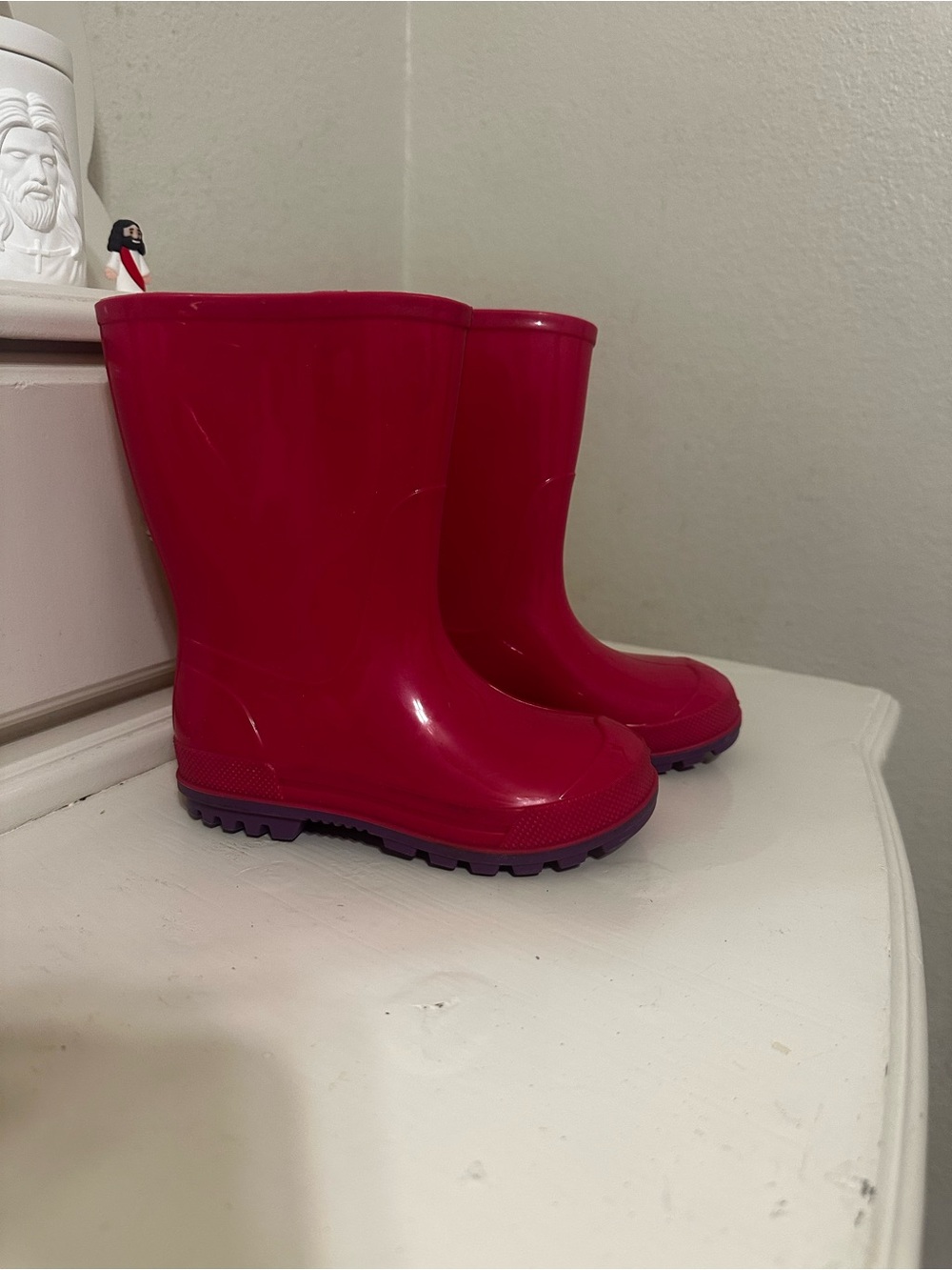 Carter's Bright Pink Kids Rain Boots